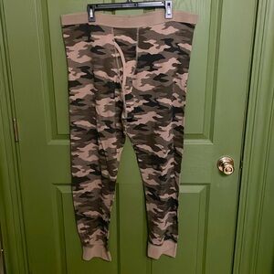 Men’s Camo Long John’s